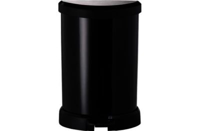 Curver 20L Deco Bin - Black.